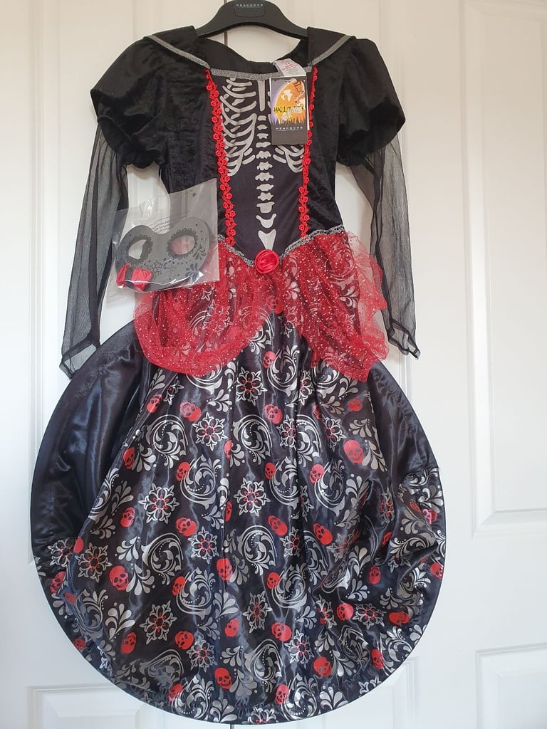 image for Kids Girls Halloween Costume Fancy Dress Ages 8-11 Years
