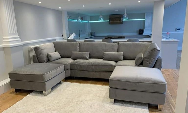 image for Bishop U Shape Corner Sofa Bed For Sale