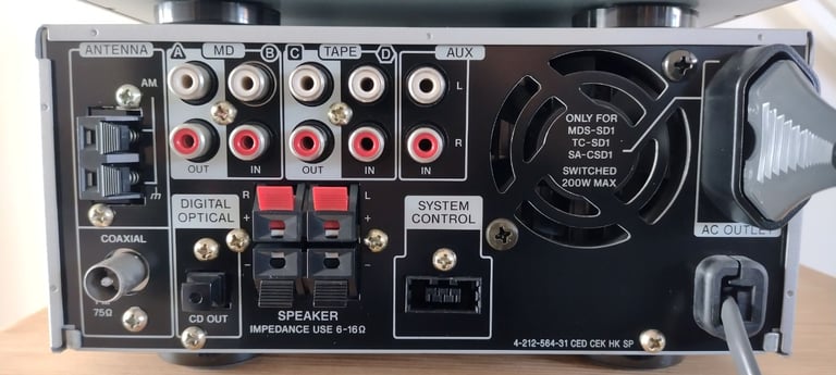 SONY HCD-SD1 TC-SD1 SYSTEM 