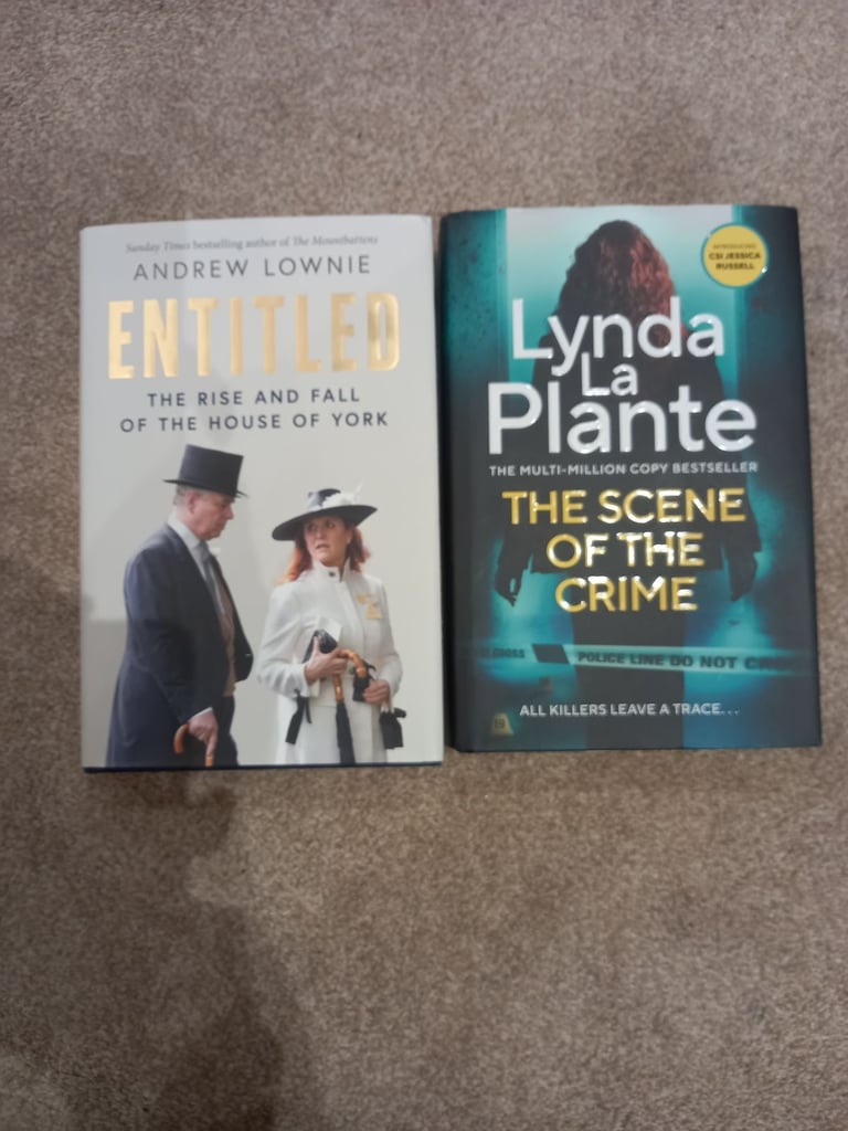 image for Entitled rise and fall of the house of york & lynda la plante the scene of the crime