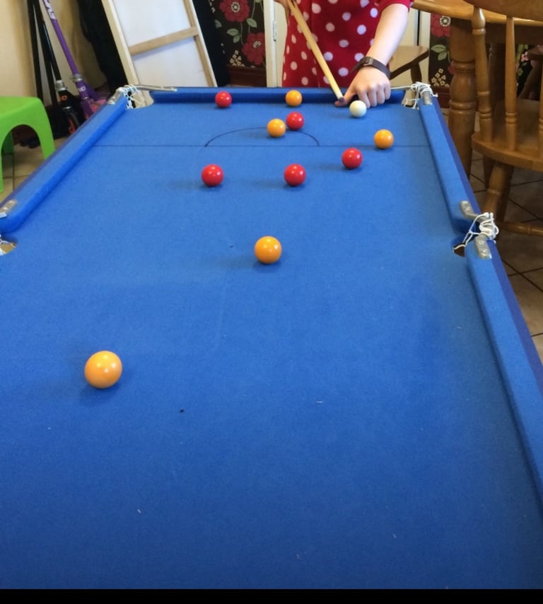 Kids Snooker & Pool Table