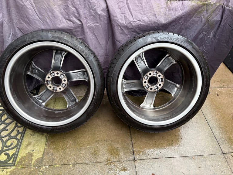 GENUINE AUDI QUATTRO ROTOR 19” ALLOYS WITH GOODYEAR EAGLE F1 TYRES