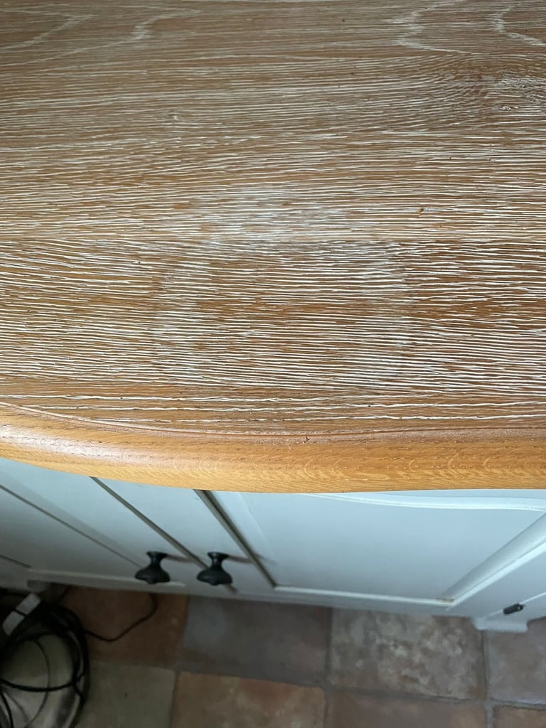 Oak Furniture Land Table with 6 chairs and Sideboard Unit