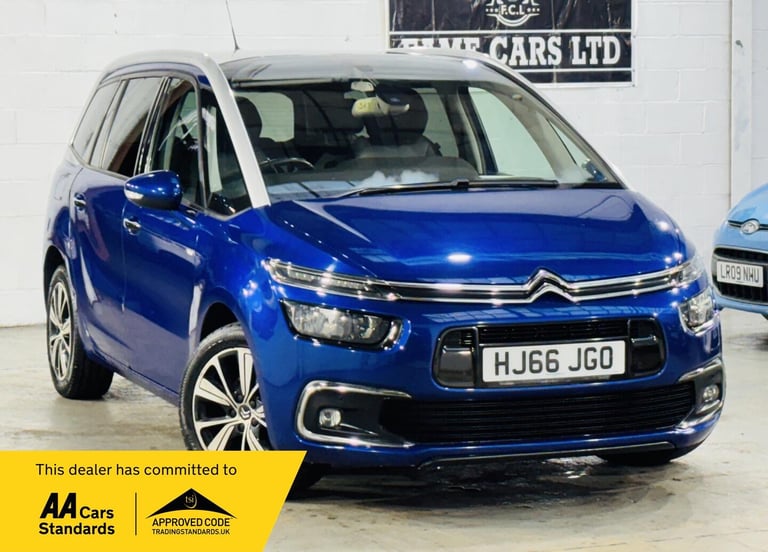 image for 2016 Citroen C4 Grand Picasso 1.6 BlueHDi Flair EAT6 Euro 6 (s/s) 5dr MPV Diesel Automatic
