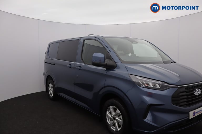 2025 Ford Transit Custom 2.0 EcoBlue 136ps H1 Double Cab Van Limited Crew Bus Diesel Manual