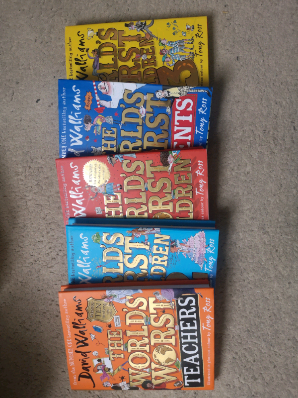 David Walliams book bundle 