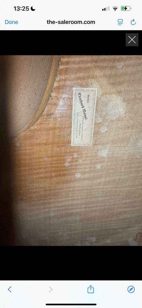 Double Bass - EBERHARD MEINEL full size w pickup, bag & stand - excellent condition - £2475ovno