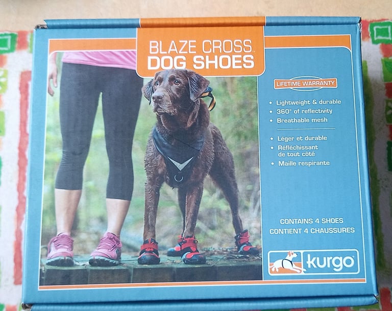 Kurgo Blaze Cross dog shoes/trainers szM 