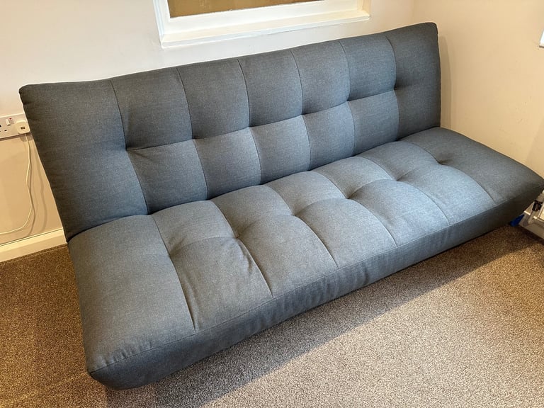 Sofa Bed, Click Clack Design, Grey FREE Local Delivery!