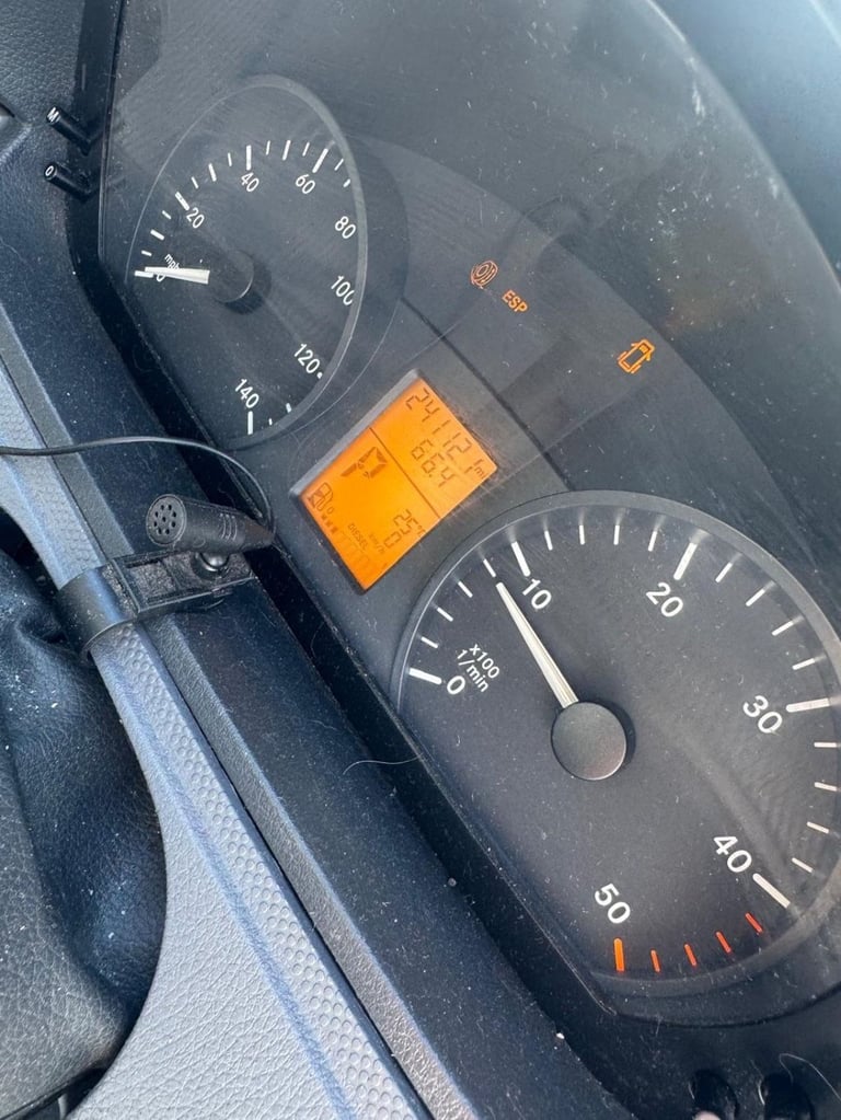 2008 Mercedes-Benz Vito 115CDI Van PANEL VAN DIESEL Manual
