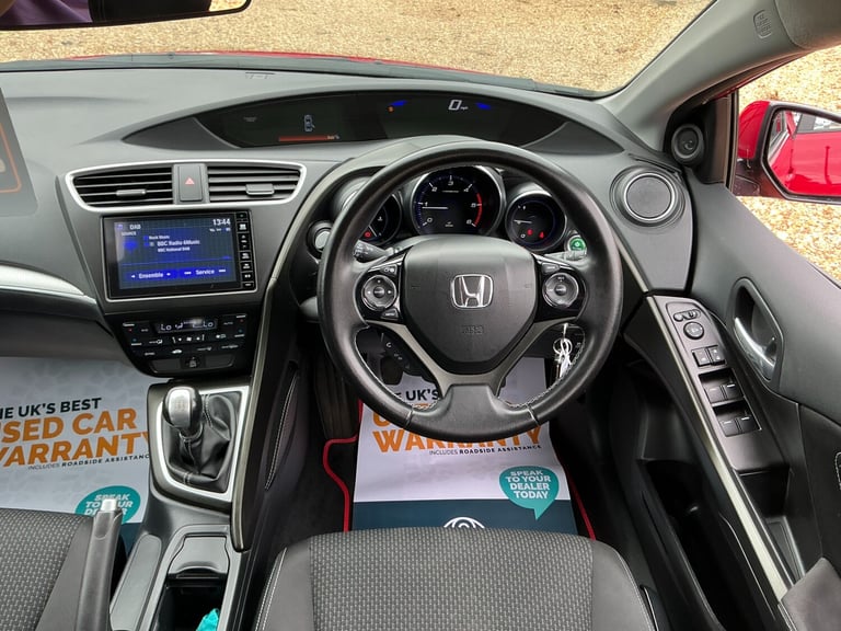 2015 Honda Civic 1.6 i-DTEC SE Plus 5dr ***FULL X10 SERVICE HISTORY*** HATCHBACK Diesel Manual