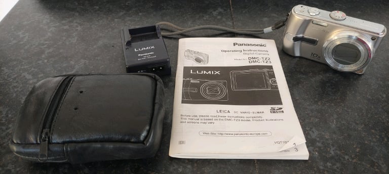 Panasonic Leica Lens Lumix DMC-TZ2 Digital Camera