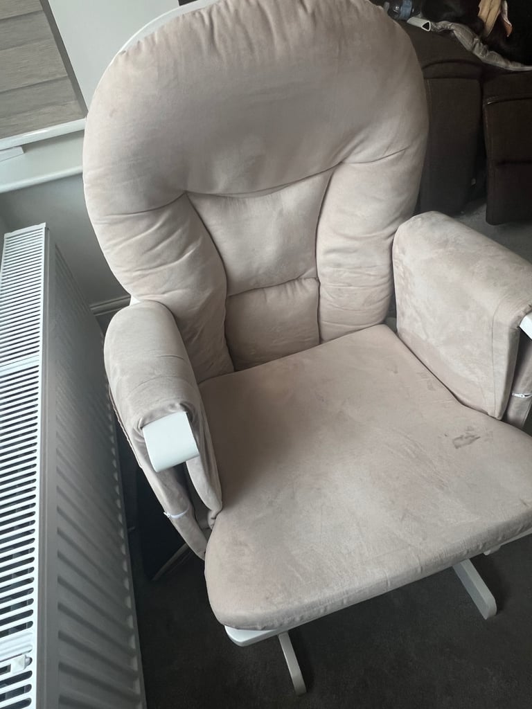 Obaby Reclining Glider Chair and Stool