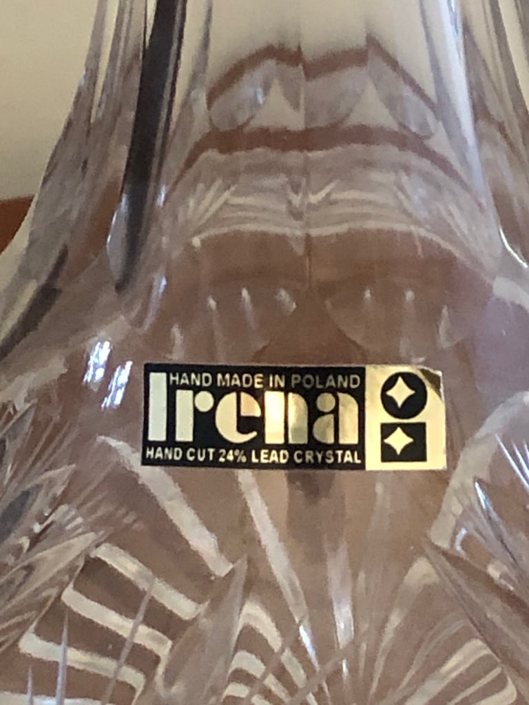 Lead Crystal Whisky Decanter 