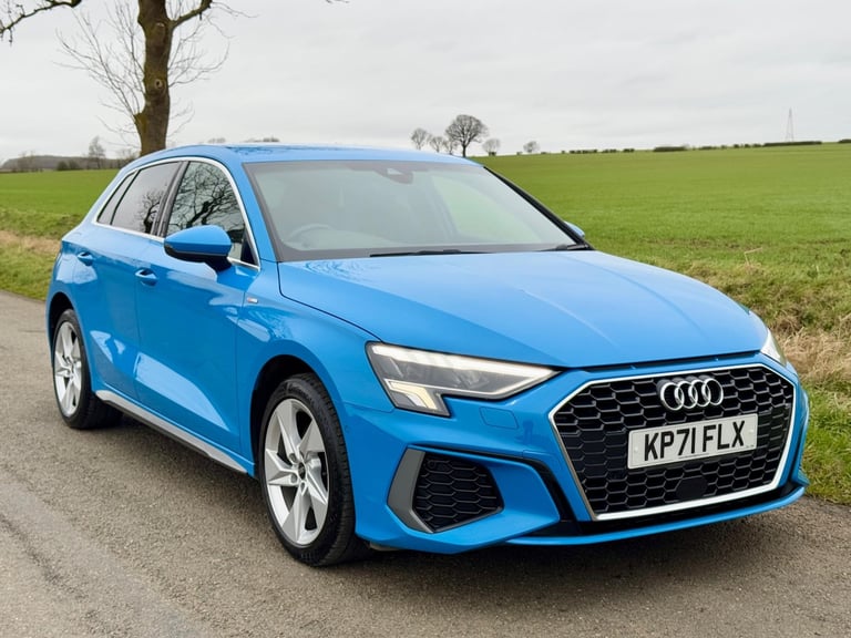 2022 Audi A3 1.4 TFSIe 40 S line Sportback S Tronic Euro 6 (s/s) 5dr (17in Alloys), 13kW HATCHBAC...