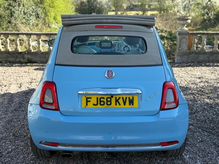 2018 Fiat 500 12 Spiaggina 2dr CONVERTIBLE Petrol Manual