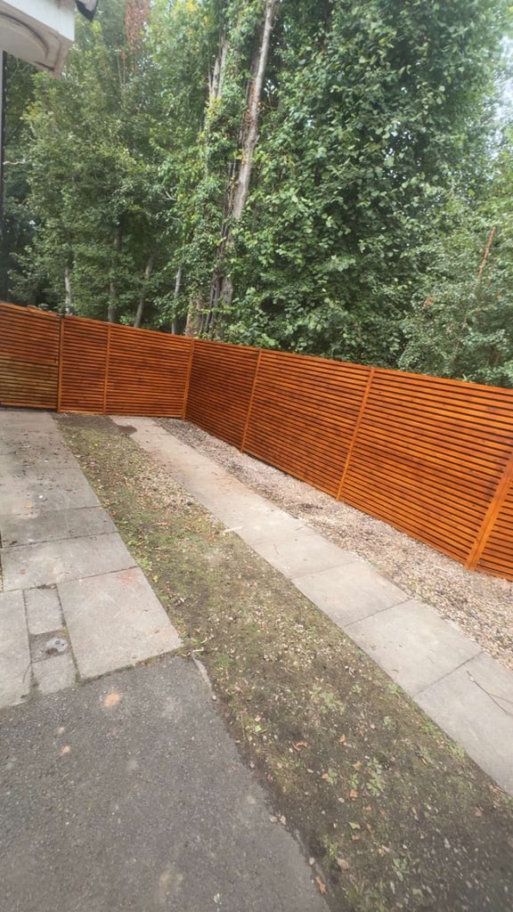 Fencing and decking