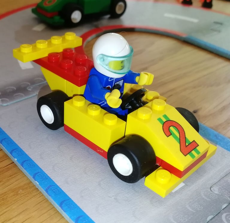 Lego Racers Super Speedway Board Game 2001 Rose Art