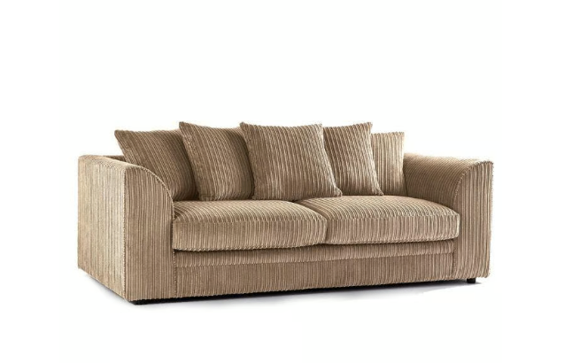 Brand New Dylan L Shape corner or 3+2 seater Sofa Set in Camel colour - SAME/NEXT DAY DELIVERY