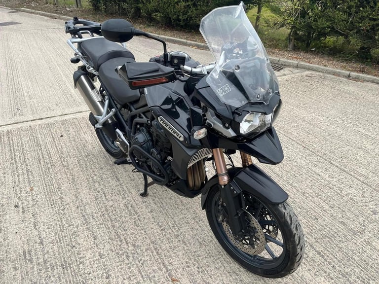 2013 13 TRIUMPH EXPLORER 1215 BLACK TIGER 1200 ADVENTURE TOURER 