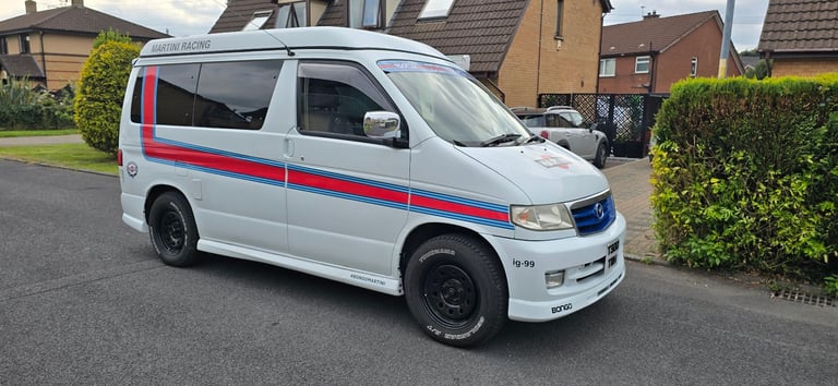 1999 Mazda Bongo Friendee 2.5 litre Automatic Petrol / LPG Pop Top Campervan