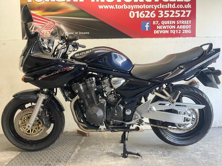 SUZUKI GSF1200S BANDIT VERY ORIGINAL 2004 04 REG LOVELY MACHINE FSH 