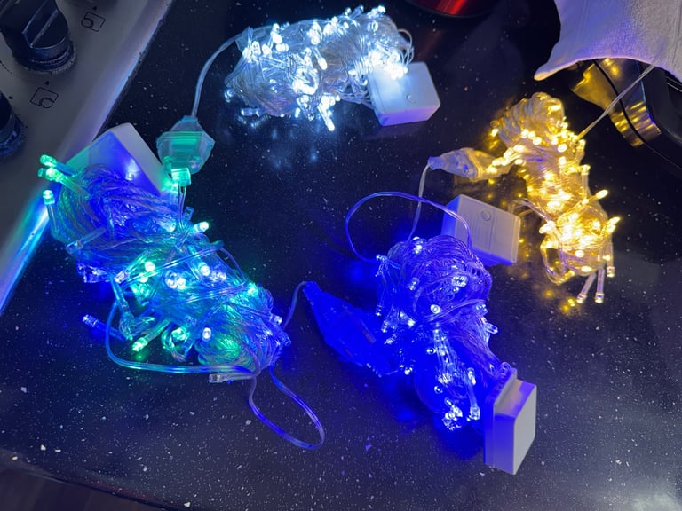 Decorative string lights 4 colors