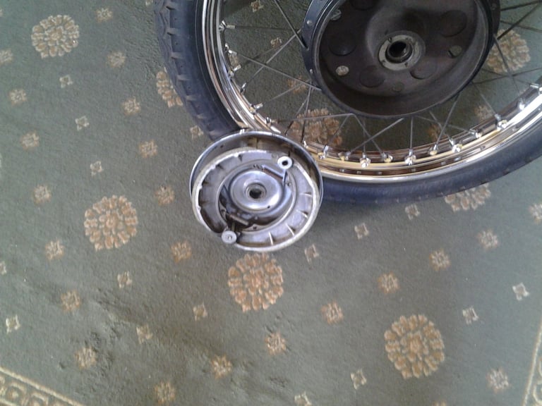 BSA Goldstar Front Wheel WMI Akront Stainless Spokes