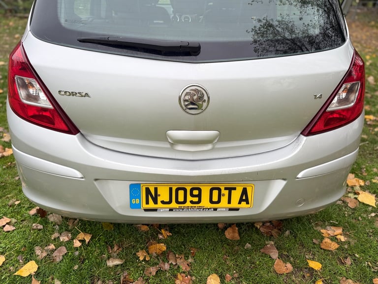 2009 VAUXHALL CORSA 1.4 - 1 YEARS MOT