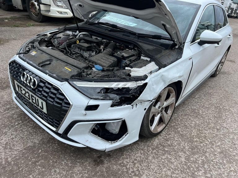 2023 AUDI A3 30 TFSI S LINE 5DR S TRONIC PETROL DAMAGED SALVAGE