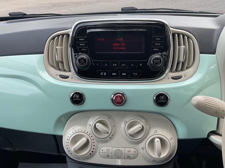 2016 Fiat 500 1.2 Pop 3dr HATCHBACK Petrol Manual