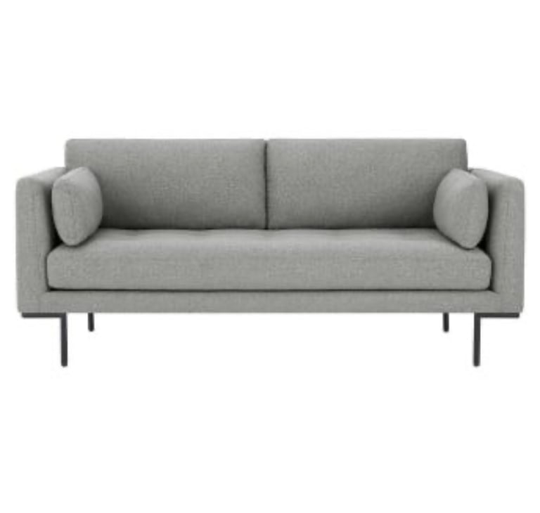 image for Made Harlow Click Clack Sofa Bed - Mountain Grey