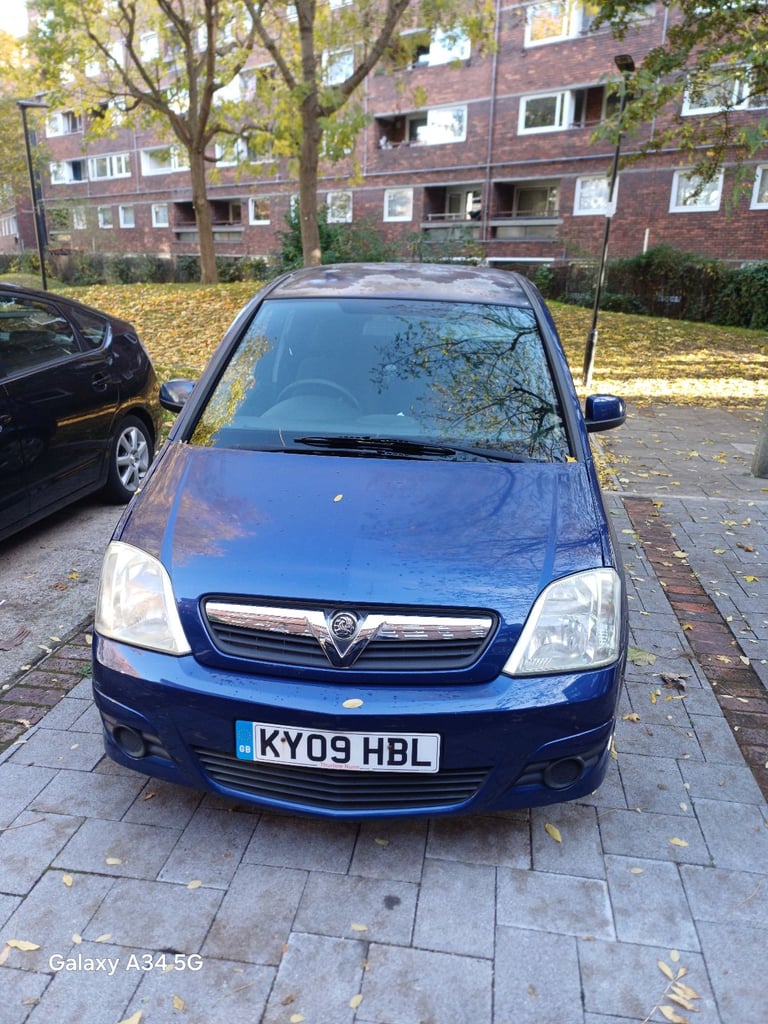 Vauxhall, MERIVA, MPV, 2009, Manual, 1686 (cc), 5 doors