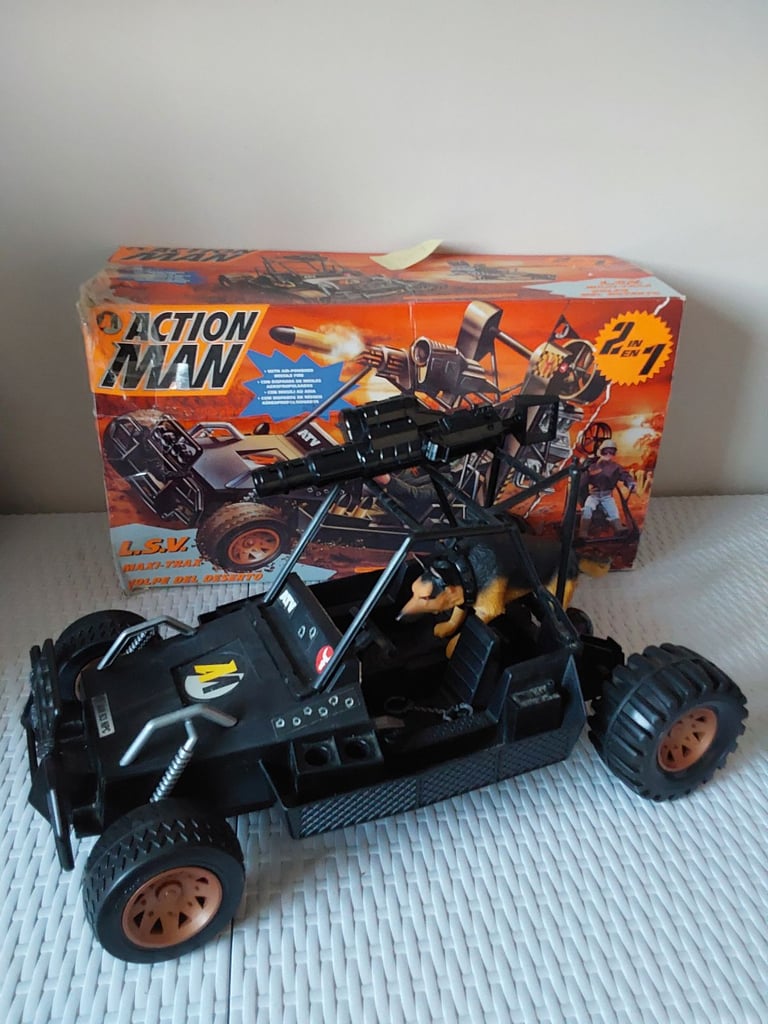 Action Man L.S.V Maxi-Trax Volpe Del Deserto - Used