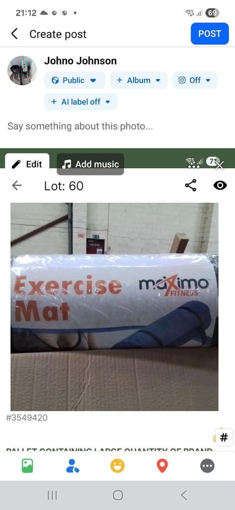 image for New yoga /exercise mats