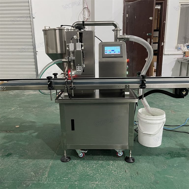Automatic Filling Machine, Cream Bottle Filling Machine For Shampoo/Detergents/Lotion/Cosmetic