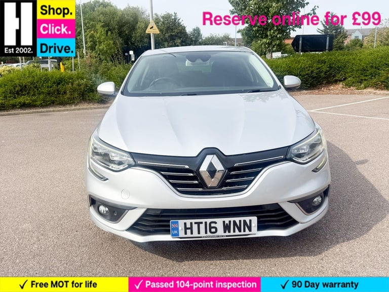2016 Renault Megane 1.6 dCi Signature Nav Euro 6 (s/s) 5dr HATCHBACK Diesel Manual