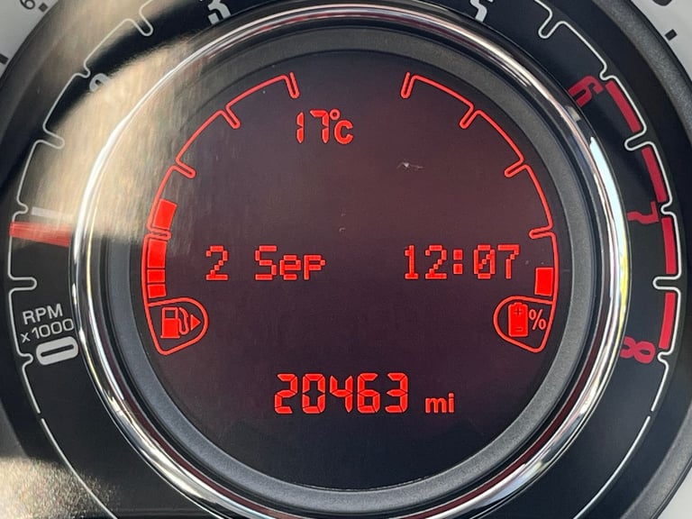  Fiat 500 1.0 Mhev Red Hatchback 3dr Petrol Manual Euro 6 s/s 70 Bhp Petrol