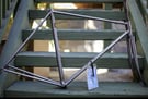 All new very rare unique steel road bike frame set
