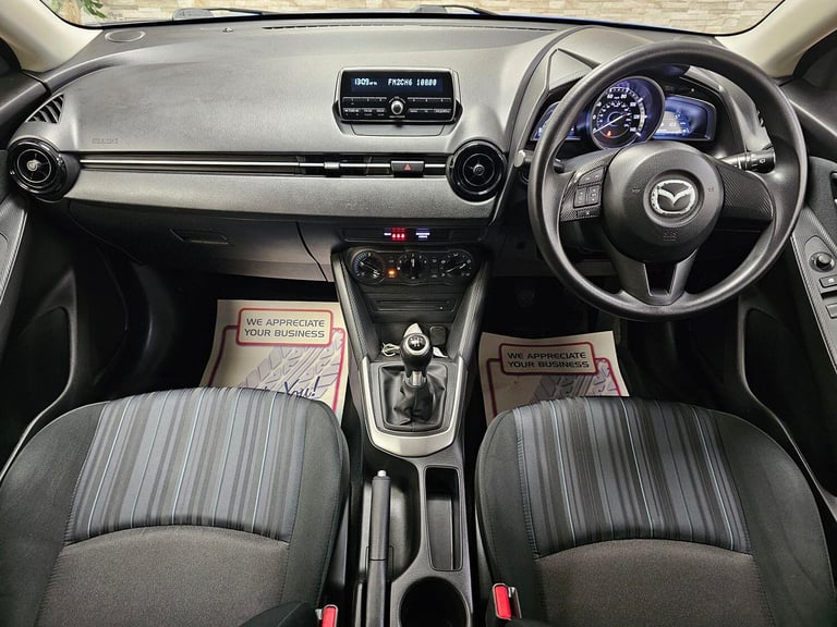 MAZDA MAZDA2 1.5 SKYACTIV-G SE Blue Manual Petrol 2015 WARRANTY 12 MONTHS MOT