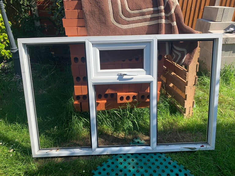 Quality uPVC window frames and panels - double glazed