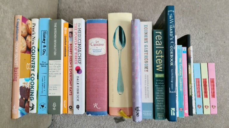 Lots of cook books.