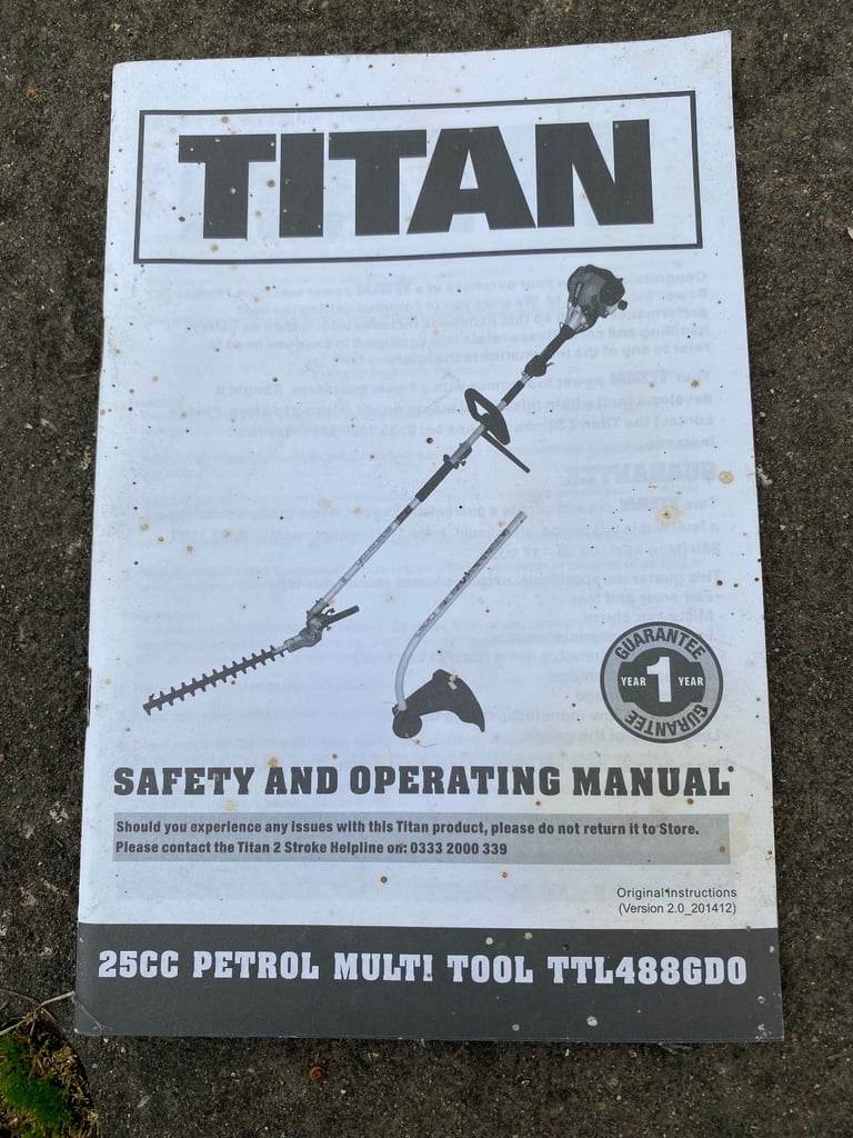 image for Petrol Strimmer & Hedge Cutter