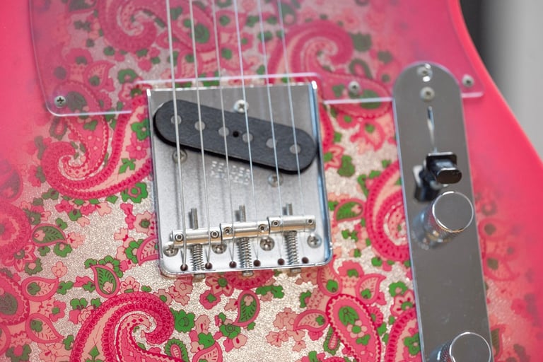 2017 Fender Japan 69 Reissue Telecaster Custom in Pink Paisley
