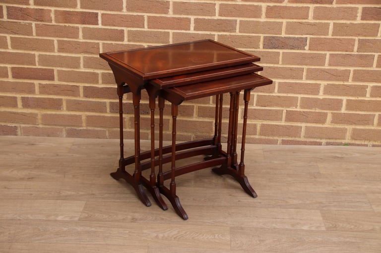 image for Nest of Vintage Tables (UK Delivery)