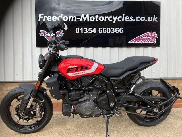 Brand New Indian FTR 1200....Indy red..huge saving...£10495.00.... OTR