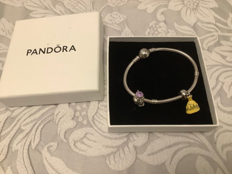 image for PANDORA Disney Belle Bracelet Set ** New **