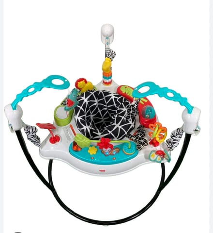 Fisher price jumperoo animal wonders bouncer baby toy activity