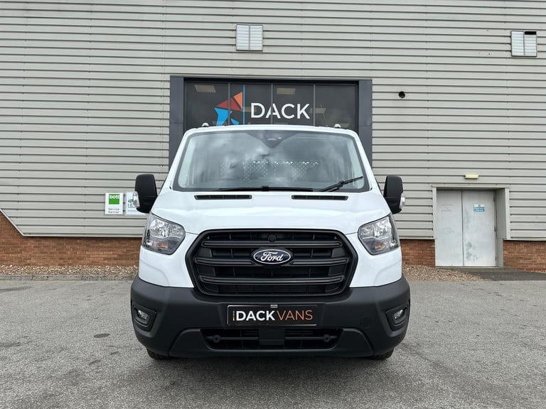 75 Reg, Ford Transit L3 Double Cab Steel Tipper, Tow Bar