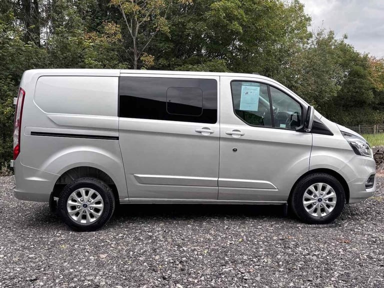 2022 Ford Transit Custom 2.0 320 Limited 6 Seater Crew Van Double Cab 5dr Diesel Auto L1 H1 Euro ...
